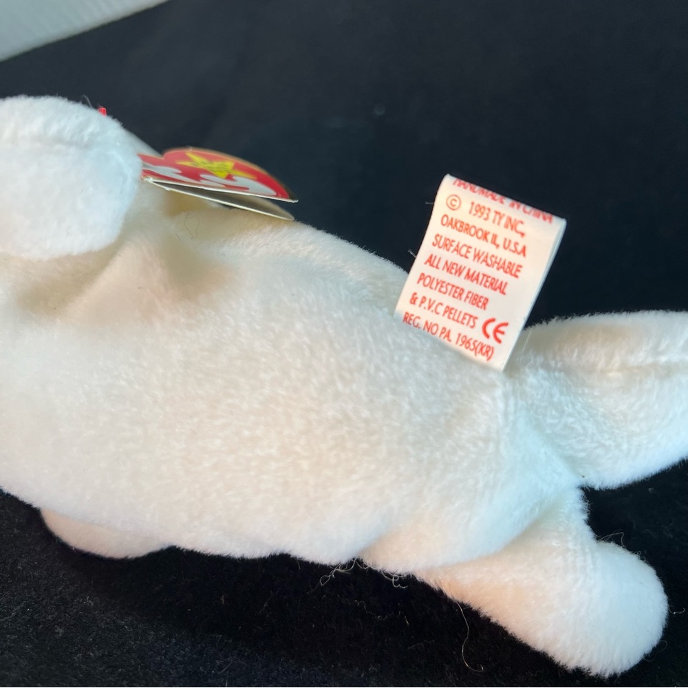 TY Beanie Baby Bundle | Rare Fleece as White as Snow 7 Pack | Tag Error, PCV - Picture 11 of 16